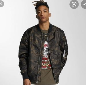 NWOT Camo Bomber Jacket